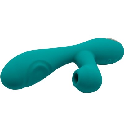 ALIVE - VIBRADOR CARIBBEAN SHINE E SUCKER AZUL - D-237154 - Dona Pimenta