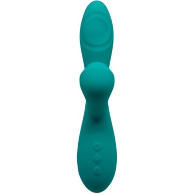 ALIVE - VIBRADOR CARIBBEAN SHINE E SUCKER AZUL - D-237154 - Dona Pimenta