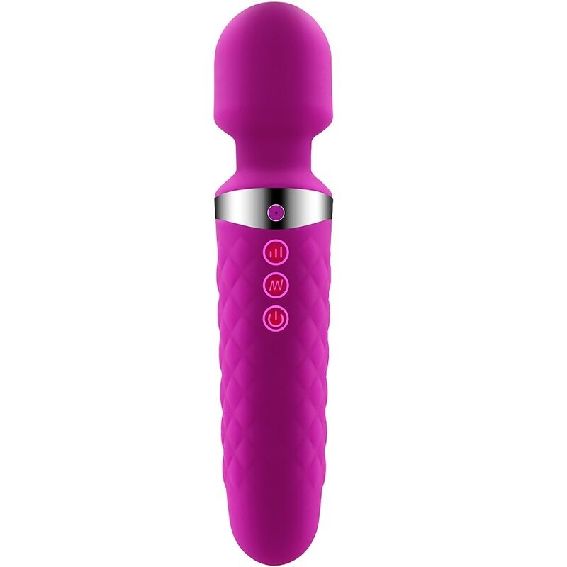 ALIVE - BE WANDED VIBRADOR MASSAGER ROXO - D-237157 - Dona Pimenta