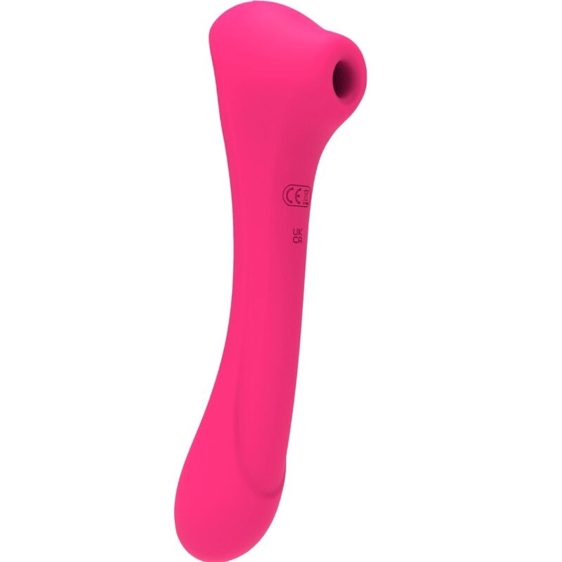 ALIVE - SUCKER E VIBRADOR FÚCSIA DE ALJAVA - D-237158 - Dona Pimenta