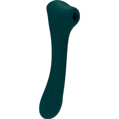 ALIVE - SUCKER E VIBRADOR QUIVER VERDE - D-237159 - Dona Pimenta