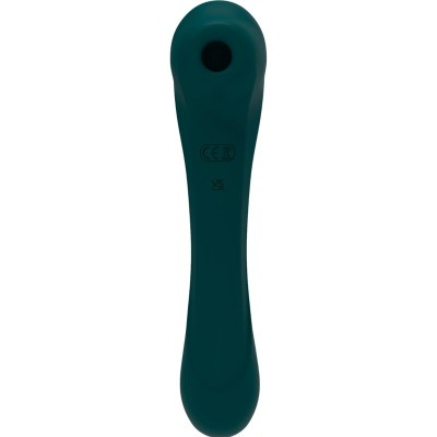 ALIVE - SUCKER E VIBRADOR QUIVER VERDE - D-237159 - Dona Pimenta