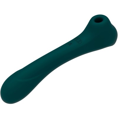 ALIVE - SUCKER E VIBRADOR QUIVER VERDE - D-237159 - Dona Pimenta