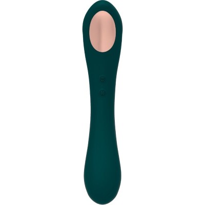 ALIVE - SUCKER E VIBRADOR QUIVER VERDE - D-237159 - Dona Pimenta