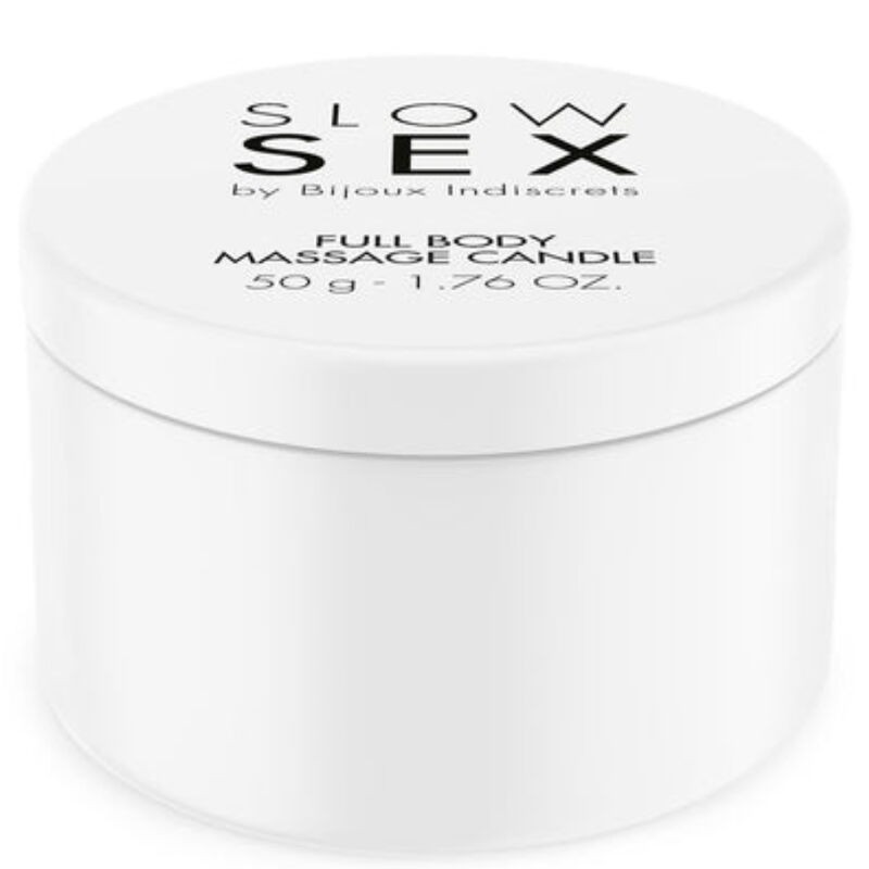 BIJOUX SLOW SEX - VELA DE MASSAGEM CORPORAL 50 G - D-237682 - Dona Pimenta