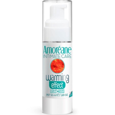 AMOREANE - LUBRIFICANTE À BASE DE ÁGUA COM EFEITO CALOR 50 ML - D-237313 - Dona Pimenta