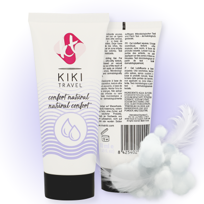 KIKÍ TRAVEL - CONFORT LUBRIFICANTE NATURAL 50 ML - D-215112 - Dona Pimenta