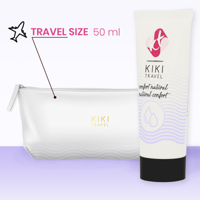 KIKÍ TRAVEL - CONFORT LUBRIFICANTE NATURAL 50 ML - D-215112 - Dona Pimenta