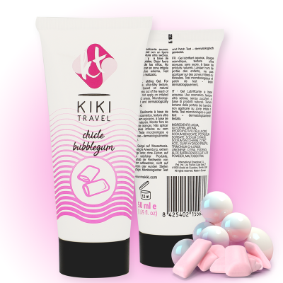 KIKÍ TRAVEL - GOMA DE MORANGO LUBRIFICANTE 50 ML - D-215108 - Dona Pimenta