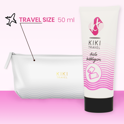 KIKÍ TRAVEL - GOMA DE MORANGO LUBRIFICANTE 50 ML - D-215108 - Dona Pimenta