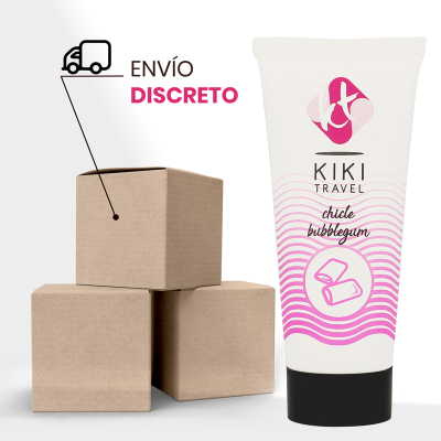 KIKÍ TRAVEL - GOMA DE MORANGO LUBRIFICANTE 50 ML - D-215108 - Dona Pimenta