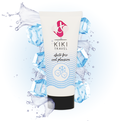 KIKÍ TRAVEL -  LUBRIFICANTE COM EFEITO DE REFRIGERAÇÃO 50 ML - D-215114 - Dona Pimenta