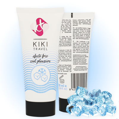 KIKÍ TRAVEL -  LUBRIFICANTE COM EFEITO DE REFRIGERAÇÃO 50 ML - D-215114 - Dona Pimenta