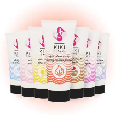 KIKÍ TRAVEL - CANNABIS LUBRIFICANTE DE EFEITO QUENTE 50 ML - D-215113 - Dona Pimenta