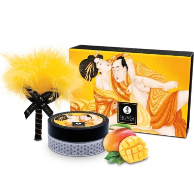 SHUNGA - KIT DE PÓ DE MASSAGEM COMESTÍVEL MANGA - D-237880 - Dona Pimenta