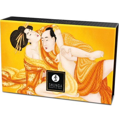 SHUNGA - KIT DE PÓ DE MASSAGEM COMESTÍVEL MANGA - D-237880 - Dona Pimenta