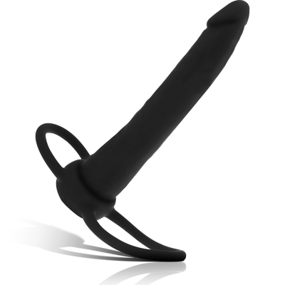 MYTHOLOGY - COBI ONYX DILDO ANAL CON ANILLOS PARA PENE Y TESTÍCULOS 13 CM - D-236199 - Dona Pimenta