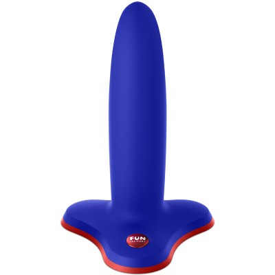 FUN FACTORY - LIMBA DILDO FLEXÍVEL AZUL TAMANHO S - D-238075 - Dona Pimenta