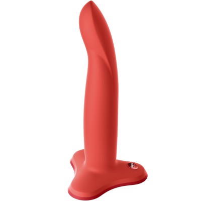 FUN FACTORY - LIMBA DILDO FLEXÍVEL VERMELHO TAMANHO M - D-238076 - Dona Pimenta