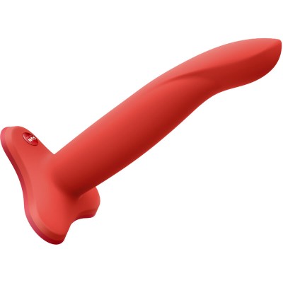 FUN FACTORY - LIMBA DILDO FLEXÍVEL VERMELHO TAMANHO M - D-238076 - Dona Pimenta