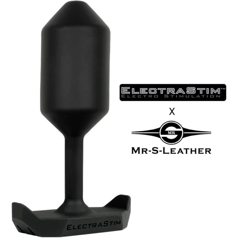 ELECTRASTIM - ELECTRO PLUG ANAL MR-S-LEATHER - D-237828 - Dona Pimenta