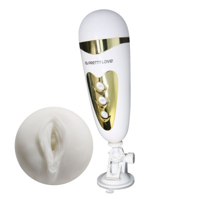 MASTURBADOR MASCULINO CON VIBRACION Y SONIDO SALLY PRETTY LOVE - D-210490 - Dona Pimenta