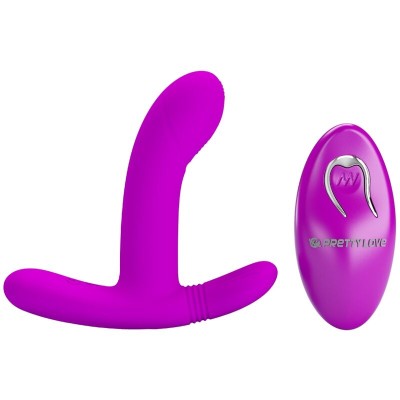 PRETTY LOVE - GERI CLITORIS MASSAGER ROSA CONTROLE REMOTO - D-237005 - Dona Pimenta