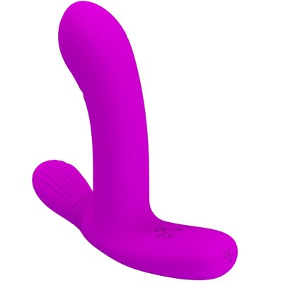 PRETTY LOVE - GERI CLITORIS MASSAGER ROSA CONTROLE REMOTO - D-237005 - Dona Pimenta