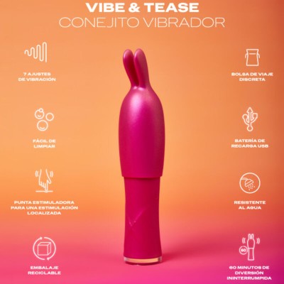 DUREX TOY - VIBRADOR VIBE & TEASE - D-238077 - Dona Pimenta