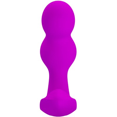 PRETTY LOVE - MASSAGER VIBRADOR ANAL TERRANCE COM CONTROLE REMOTO - D-236973 - Dona Pimenta