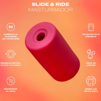 DUREX TOY - SLIDE & RIDE MASTURBADOR - D-238078 - Dona Pimenta