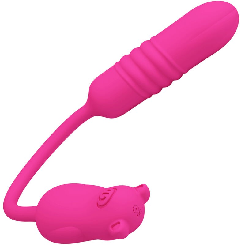 PRETTY LOVE - BALA VIBRANTE DE SILICONE ROSA - D-236970 - Dona Pimenta