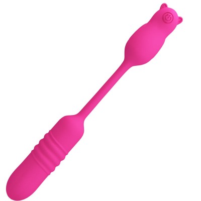 PRETTY LOVE - BALA VIBRANTE DE SILICONE ROSA - D-236970 - Dona Pimenta