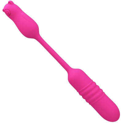 PRETTY LOVE - BALA VIBRANTE DE SILICONE ROSA - D-236970 - Dona Pimenta