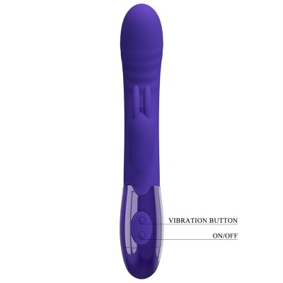 PRETTY LOVE - VIBRADOR DE COELHO VIOLETA CERBERUS YOUTH - D-237021 - Dona Pimenta