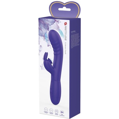 PRETTY LOVE - VIBRADOR DE COELHO VIOLETA CERBERUS YOUTH - D-237021 - Dona Pimenta