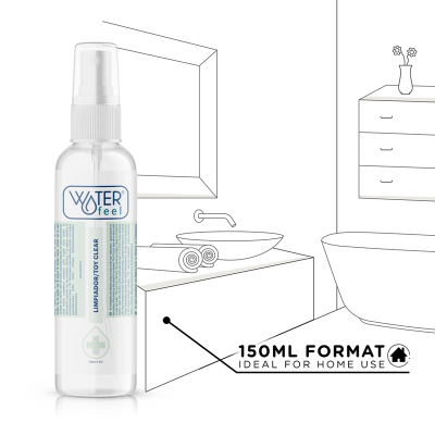 WATERFEEL&trade; - LIMPADOR DE BRINQUEDOS ESTÉRIL 150 ML - D-213111 - Dona Pimenta