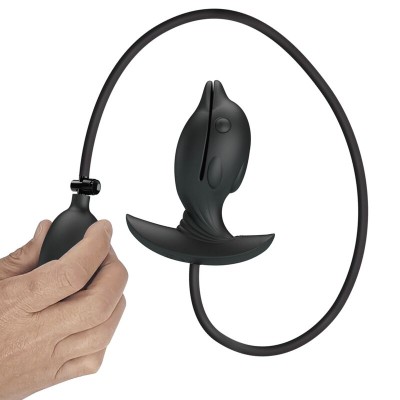 PRETTY LOVE - PLUG ANAL DELFIN INFLVEL E RECARREGVEL - D-237026 - Dona Pimenta