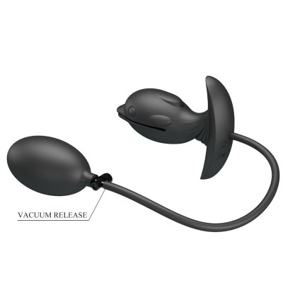 PRETTY LOVE - PLUG ANAL DELFIN INFLVEL E RECARREGVEL - D-237026 - Dona Pimenta