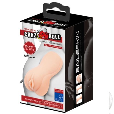 CRAZY BULL - MASTUBADOR EM FORMA DE BELLA VAGINA - D-236981 - Dona Pimenta