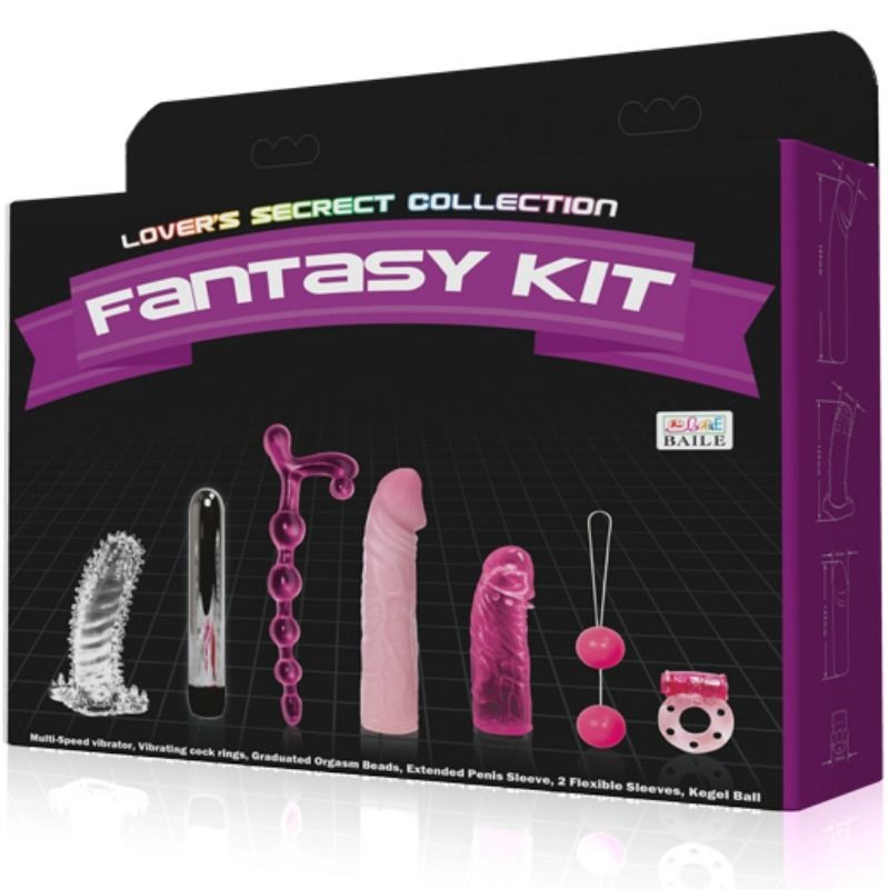 LOVERS SECRET COLLECTION KIT FANTASIA - D-219179 - Dona Pimenta