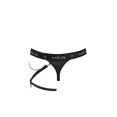 PASSION 058 THONG BILL PRETO S/M - D-233330 - Dona Pimenta