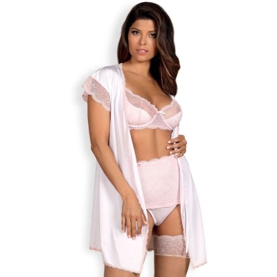 OBSESSIVE - GIRLLY PEIGNOIR S/M - D-225354 - Dona Pimenta