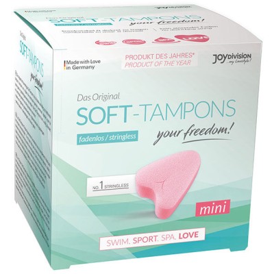 ORIGINAL SOFT-TAMPONS MINI 3 UDS - D-207286 - Dona Pimenta