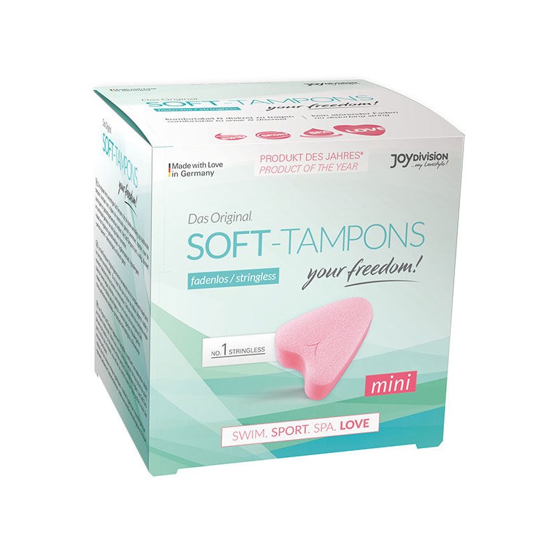 ORIGINAL SOFT-TAMPONS MINI 3 UDS - D-207286 - Dona Pimenta