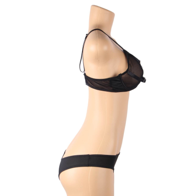 QUEEN LINGERIE DOIS PEÇAS CONJUNTO S / M - D-229526 - Dona Pimenta