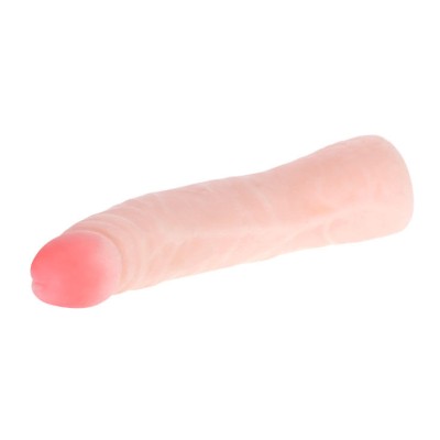 BAILE - DILDO DE SILICONE REALISTIC SKIN TOUCH 19 CM (COR DA CAIXA ALEATÓRIA) - 194048 - Dona Pimenta