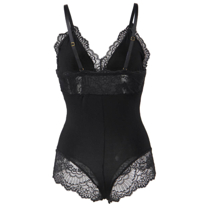 QUEEN LINGERIE LACE SEXY TEDDY S / M - D-229529 - Dona Pimenta