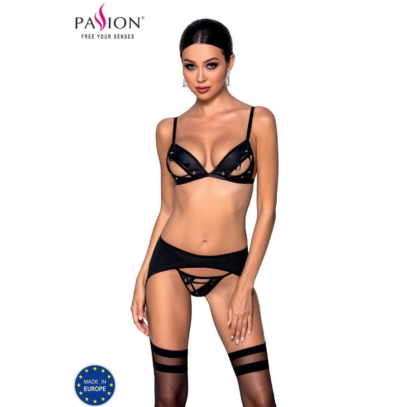 CONJUNTO PASSION MILEY ECO COURO L / XL - D-229995 - Dona Pimenta