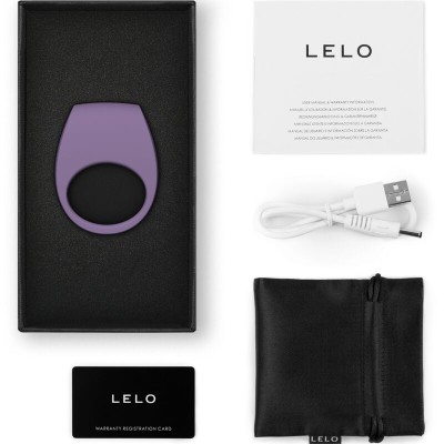 LELO - ANEL VIBRANTE TOR 3 VIOLET DUSK - D-234476 - Dona Pimenta